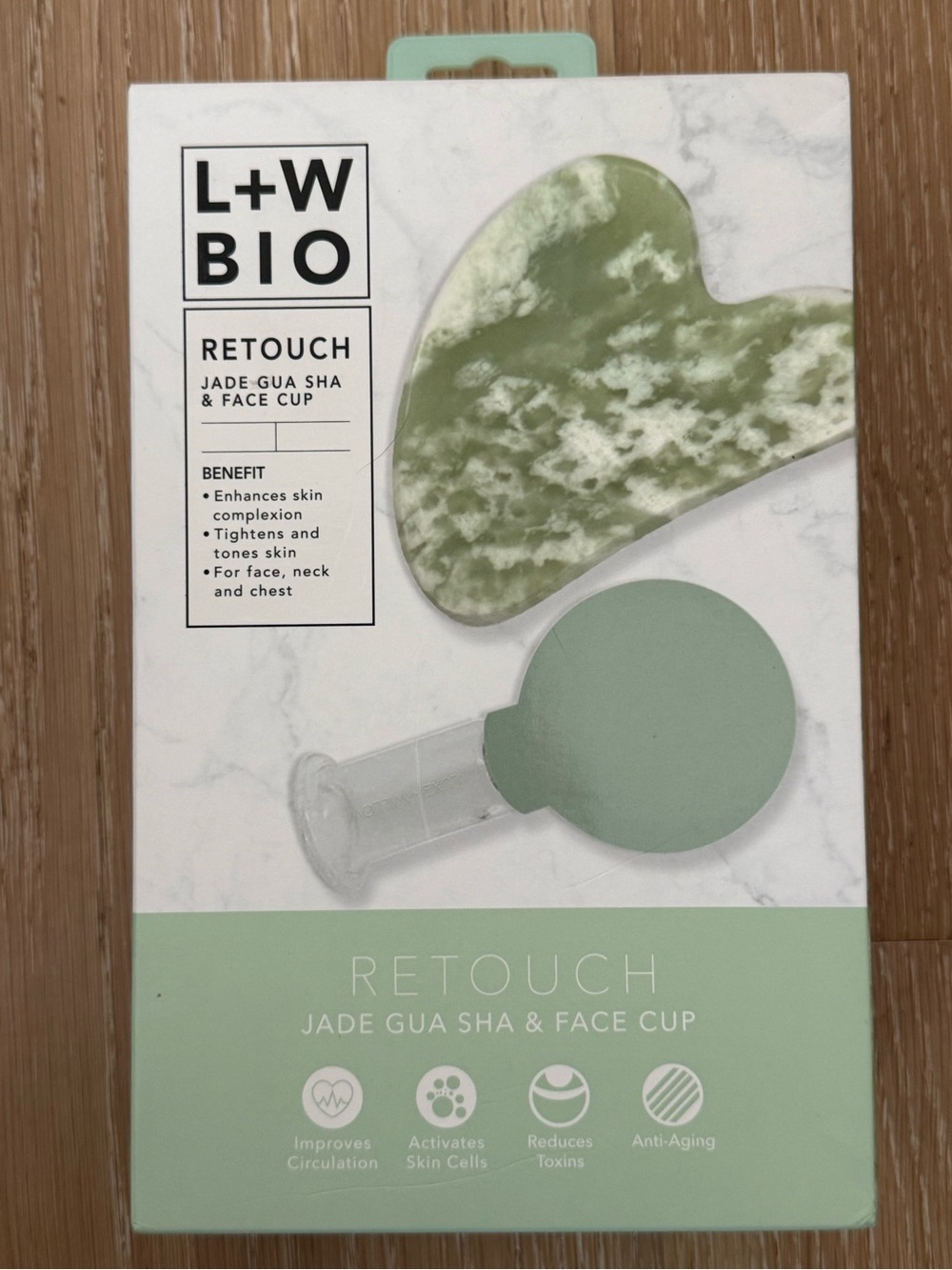 Retouch Jade Gua Sha & Face Cup